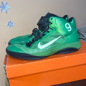 Nike Hyperfuse Rajon Rondo PE green basketball boots...size US 12